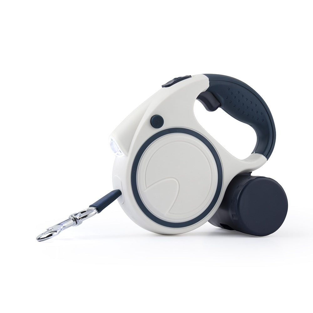 HKM-5193661 Automatic Retractable Pet Leash with Flashlight - Available in Multiple Colors