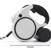 HKM-5193661 Automatic Retractable Pet Leash with Flashlight - Available in Multiple Colors