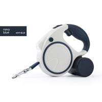 HKM-5193661 Automatic Retractable Pet Leash with Flashlight - Available in Multiple Colors