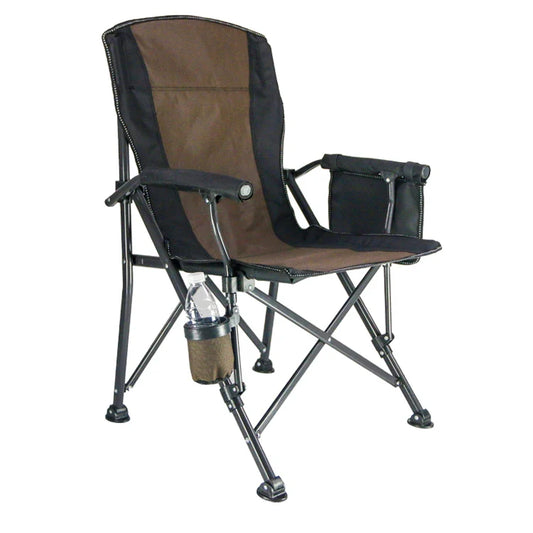 HKM-519507 Portable Folding Camping Chair for Garden, Beach, and Fishing - Strong and Lightweight Design