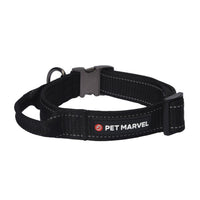 HKM-5195325 Tactical Dog Collar with Handle, Padded Interior and Dual Buckle for Comfort and Control