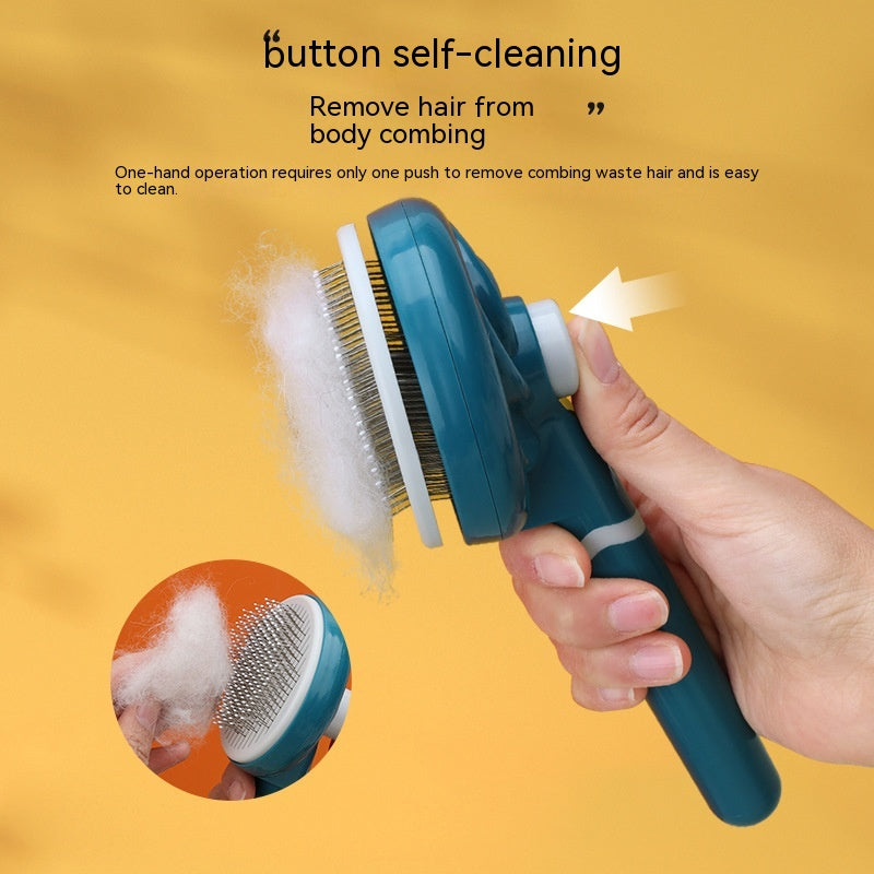 HKM-5195453 Automatic Pet Comb for Effective Hair Cleaning and Grooming