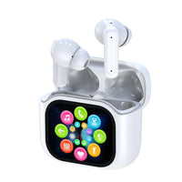 HKM-519635 Wireless Earbuds with LED Display, Active Noise Cancellation, In-Ear Design, Waterproof and Gaming Features