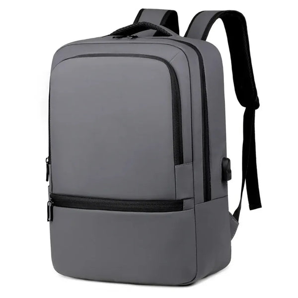 HKM-519699 Lightweight Waterproof Laptop Backpack with USB Charging Port and High Capacity for Outdoor Use