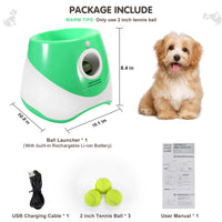 HKM-5197117 Automatic Ball Launcher for Dogs - Adjustable Distance Outdoor Fetch Toy