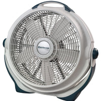 HKM-5197139 20" Wind Machine Fan, Air Circulator with 3 Speeds, Gray