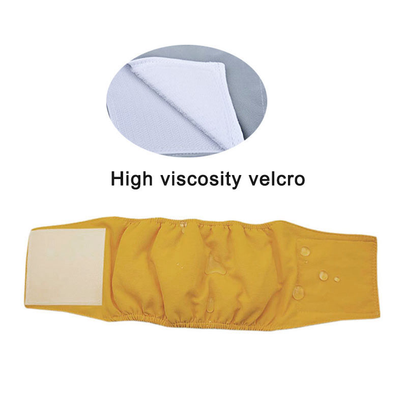 HKM-5197501 Waterproof Absorbent Cotton Diaper for Male Dogs - Soft and Comfortable for Small to Medium Breeds