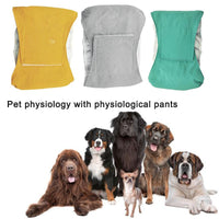 HKM-5197501 Waterproof Absorbent Cotton Diaper for Male Dogs - Soft and Comfortable for Small to Medium Breeds