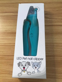 HKM-5197629 Rechargeable LED Pet Nail Clippers with Nail Collector and Retractable File