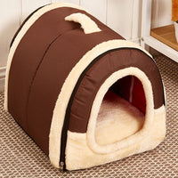 HKM-5197885 Portable Removable and Washable Dual-Purpose Pet Nest with Handle and Anti-Slip Design
