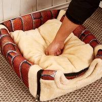HKM-5197885 Portable Removable and Washable Dual-Purpose Pet Nest with Handle and Anti-Slip Design