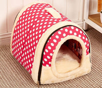 HKM-5197885 Portable Removable and Washable Dual-Purpose Pet Nest with Handle and Anti-Slip Design