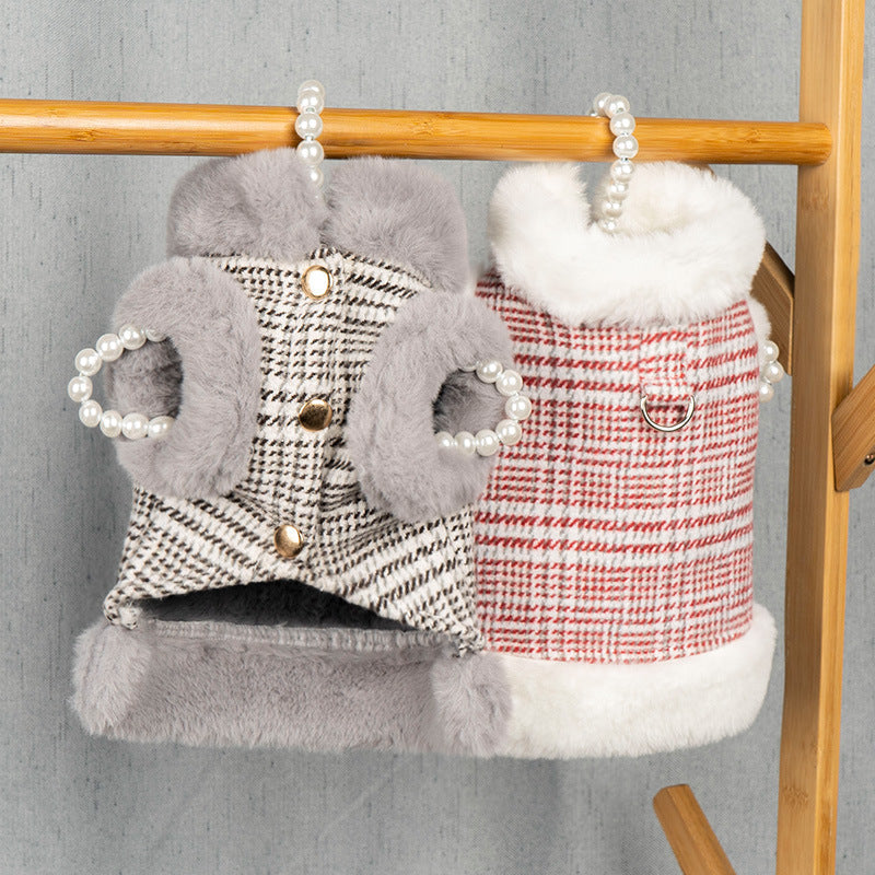 HKM-5198013 Cotton Princess Style Pet Vest for All Breeds