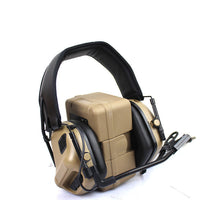 HKM-519827 5th Generation Tactical Communication Headset with Active Noise Reduction and Enhanced Sound Insulation