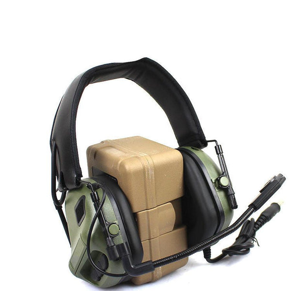 HKM-519827 5th Generation Tactical Communication Headset with Active Noise Reduction and Enhanced Sound Insulation