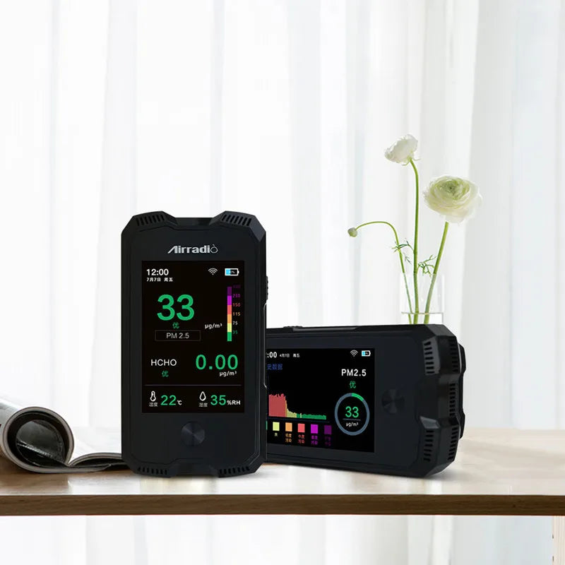 HKM-519827 Integrated Air Quality Monitor with PM2.5, PM10, CO2, HCHO, Temperature and Humidity Sensors