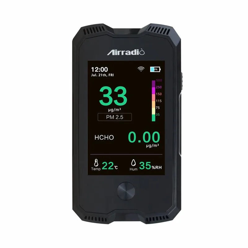 HKM-519827 Integrated Air Quality Monitor with PM2.5, PM10, CO2, HCHO, Temperature and Humidity Sensors