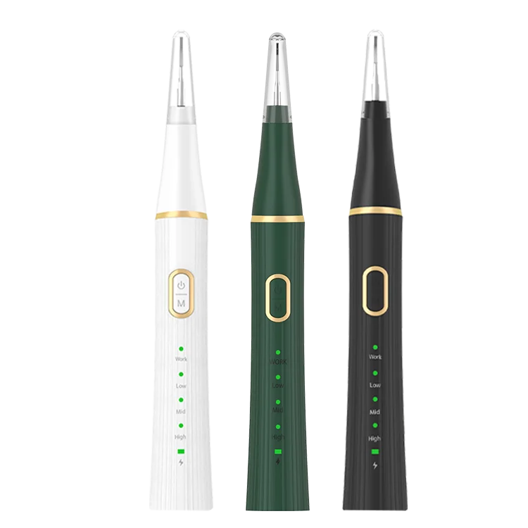 HKM-519955 Ultrasonic Tooth Cleaner Electric Plaque and Tartar Remover Teeth Whitening Kit