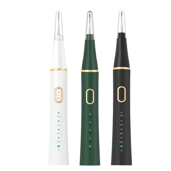 HKM-519955 Ultrasonic Tooth Cleaner Electric Plaque and Tartar Remover Teeth Whitening Kit