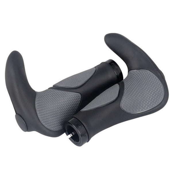 HKM-520147 Durable Rubber Horn Handle for Mountain Bikes
