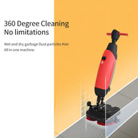 HKM-520211 Compact Micro Floor Scrubber Machine SBN-MINI for Efficient Cleaning