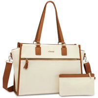 HKM-520339 15.6-Inch Women’s Casual Sports Laptop Tote Bag - Versatile Shoulder and Crossbody Style for Office, School, and Travel