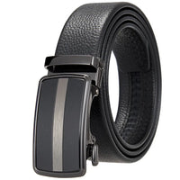 HKM-520339 Men's 3.5cm Wide Automatic Alloy Buckle Belt - Model LY36-25631-5
