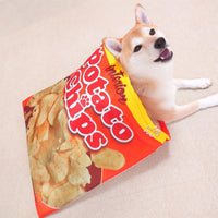 HKM-5203645 Cute Shiba Inu Design Soft Cloth Instant Noodle Dog Bed for Cats and Small Dogs