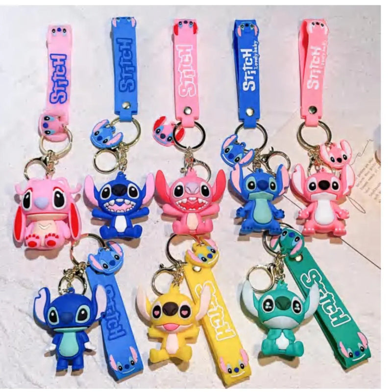 HKM-520467 3D Cartoon Anime Pokemon PVC Keychain Pendant with Silicone Material