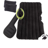 HKM-520467 Car Sleep Mattress with Headrest and Storage Solutions in Flocking Cloth
