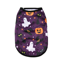 HKM-5205181 Halloween-Themed Pet Costumes for Dogs and Cats in Pumpkin Designs - Multiple Sizes Available
