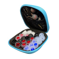 HKM-520531 Soft Silicone In-Ear Earplugs with Rubber Ring for Comfort and Noise Reduction