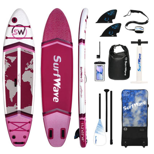 HKM-520659 Inflatable Stand-Up Paddle Board for Water Adventures - Lightweight and Portable Design