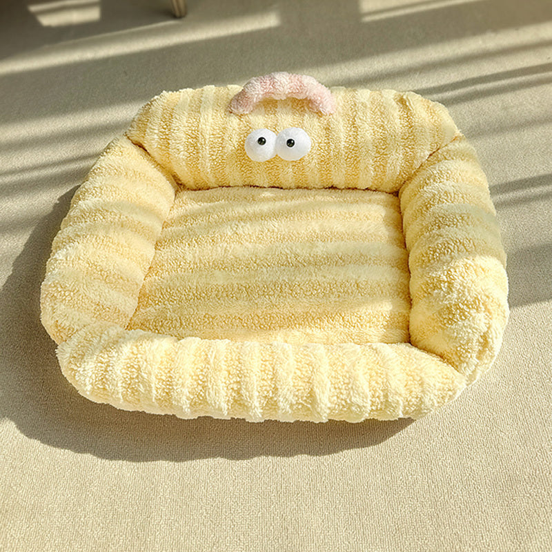 HKM-5206845 Cozy Pet Sleeping Mat for Small and Medium Dogs - Soft Cushion Winter Bed