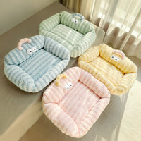 HKM-5206845 Cozy Pet Sleeping Mat for Small and Medium Dogs - Soft Cushion Winter Bed