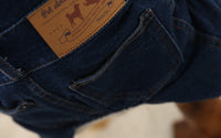 HKM-5209533 Casual Cotton Dog Jeans for Small Breeds - Teddy and Bichon Styles