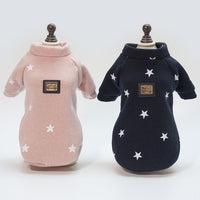 HKM-5210429 Pet Dog Sweatshirt with Pentagram Print - Available in Pink, Purple, Blue, Sizes S-XXL