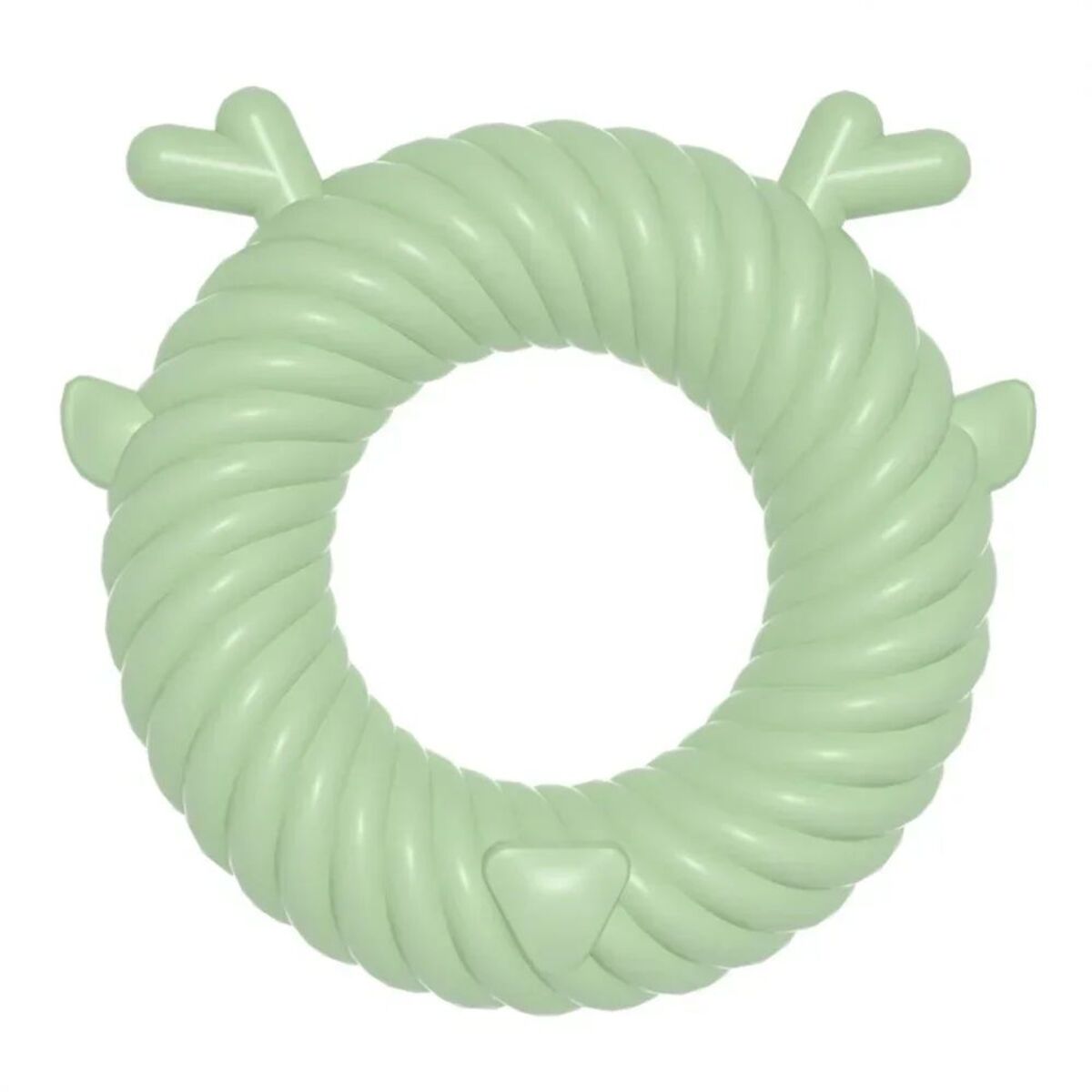 HKM-5212605 Interactive Dog Teething Plush Toy - Chew and Teeth Cleaning Deer Shape for Small to Large Dogs