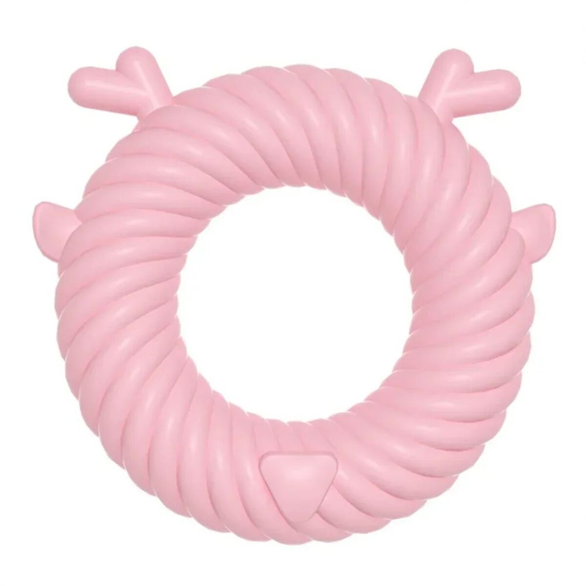 HKM-5212605 Interactive Dog Teething Plush Toy - Chew and Teeth Cleaning Deer Shape for Small to Large Dogs