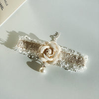 HKM-5213117 Stylish Magnolia Flower Fragrance Collar Accessory for Cats and Dogs