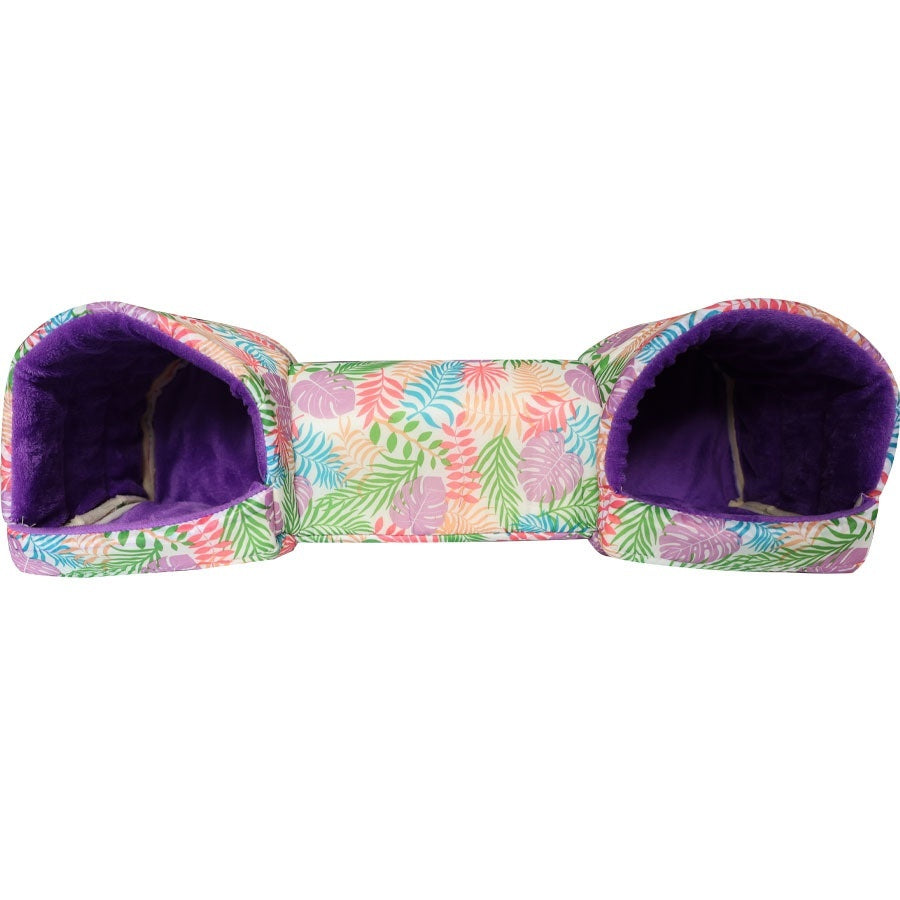 HKM-5214781 Cozy Polyester Nest for Small Pets - Warmth Retention Villa for Hamsters, Squirrels, Guinea Pigs & More