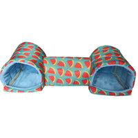 HKM-5214781 Cozy Polyester Nest for Small Pets - Warmth Retention Villa for Hamsters, Squirrels, Guinea Pigs & More