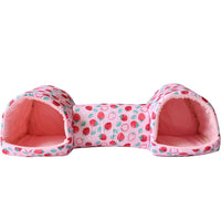 HKM-5214781 Cozy Polyester Nest for Small Pets - Warmth Retention Villa for Hamsters, Squirrels, Guinea Pigs & More