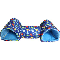 HKM-5214781 Cozy Polyester Nest for Small Pets - Warmth Retention Villa for Hamsters, Squirrels, Guinea Pigs & More