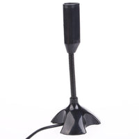 HKM-521491 Mini USB Desktop Microphone with 360° Omnidirectional Sound, Plug and Play, Ideal for Streaming and Recording