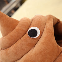HKM-5215165 Cotton Velvet Cat Litter Box in Brown - Multiple Sizes Available
