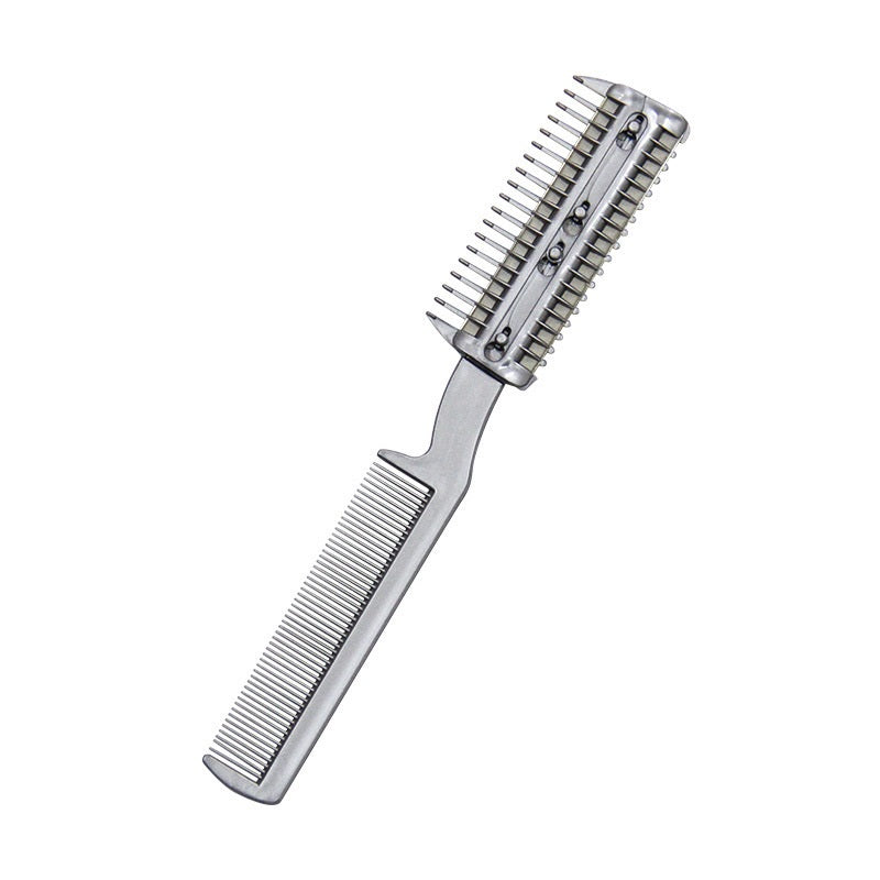 HKM-5215677 Pet Cleaning Comb for Dogs and Cats with Bonus Blade - Plastic Grooming Tool