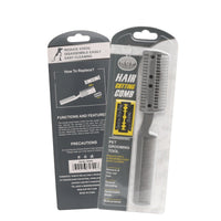 HKM-5215677 Pet Cleaning Comb for Dogs and Cats with Bonus Blade - Plastic Grooming Tool