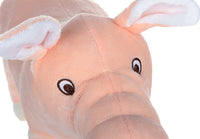 HKM-5215933 Bite-Resistant Plush Pig Toy for Pets - 37x23CM Interactive Molar Chew Toy