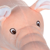 HKM-5215933 Bite-Resistant Plush Pig Toy for Pets - 37x23CM Interactive Molar Chew Toy